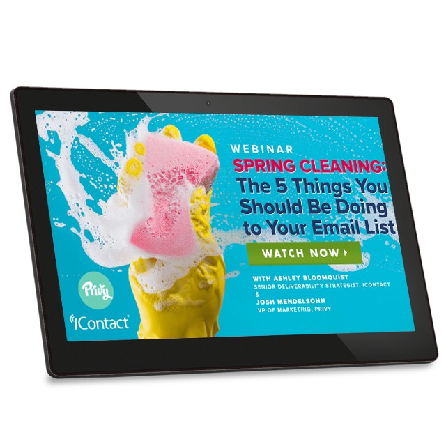 10.1 inch digital signage